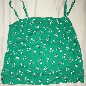 Hollister cropped tank